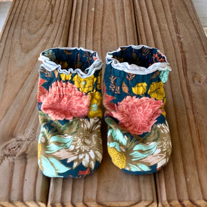 Autumn Cotton Knit Booties