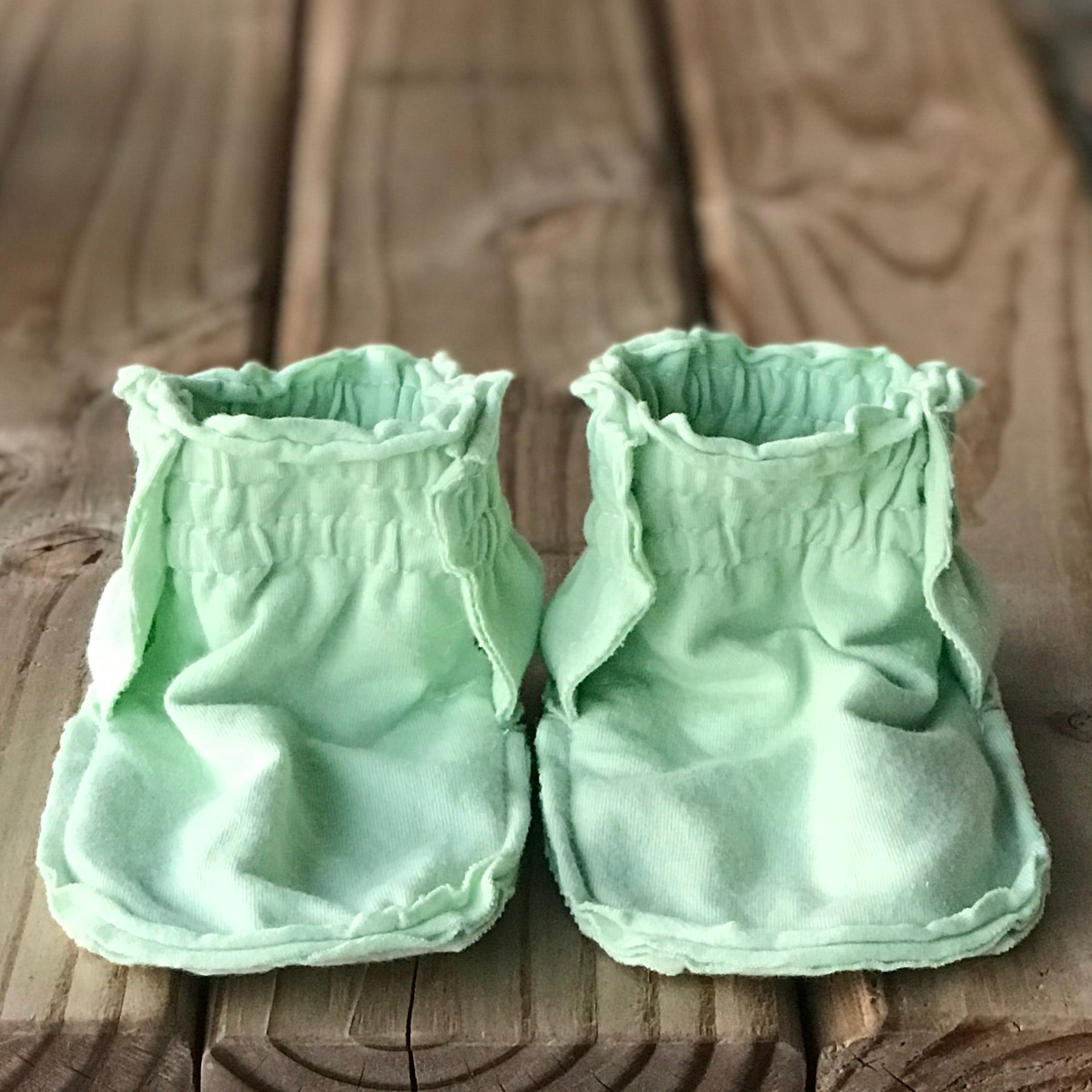 Ryland Cotton Knit Booties