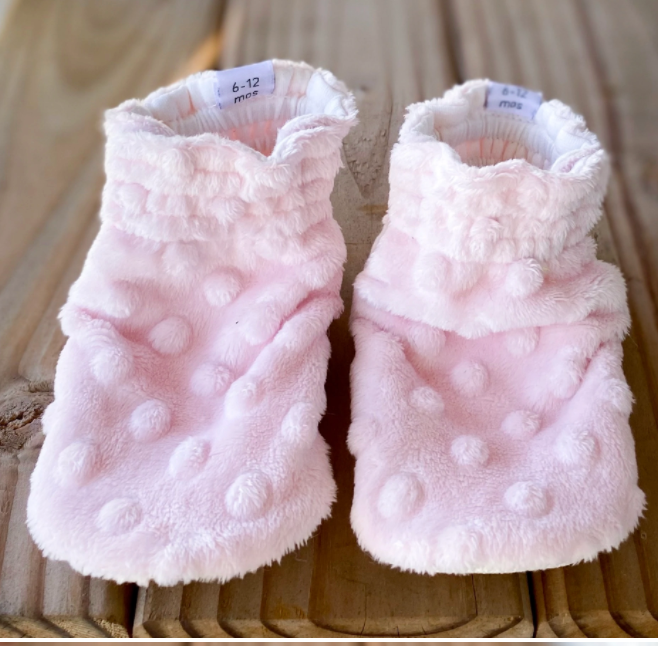 Fluffy 2025 baby booties