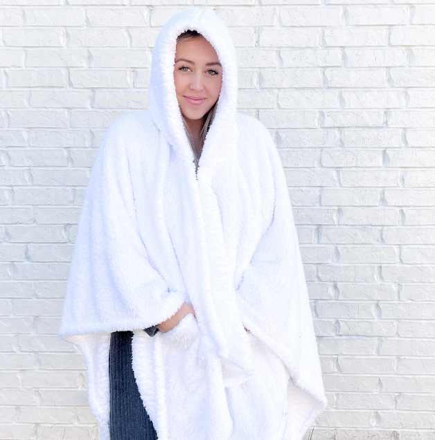 3 Reasons You Need a Minky Wearable Throw