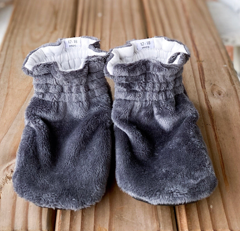 Classic Style Booties 12-18 Months - 5.5" Sole Ready to Ship