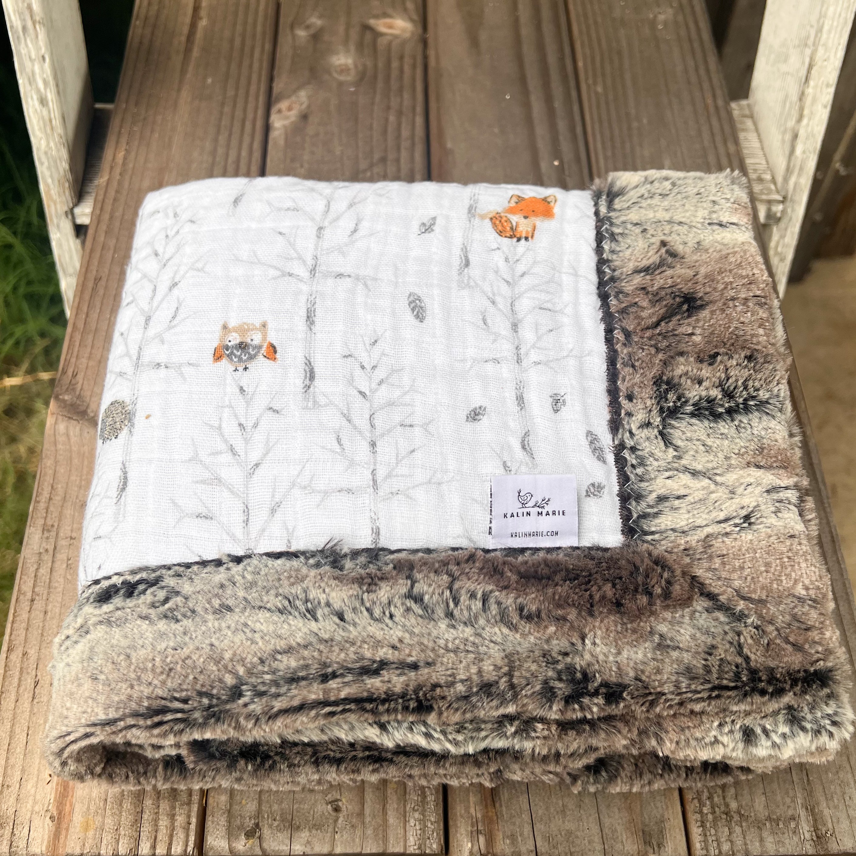RTS Tree Tops Cotton Cuddle Blanket