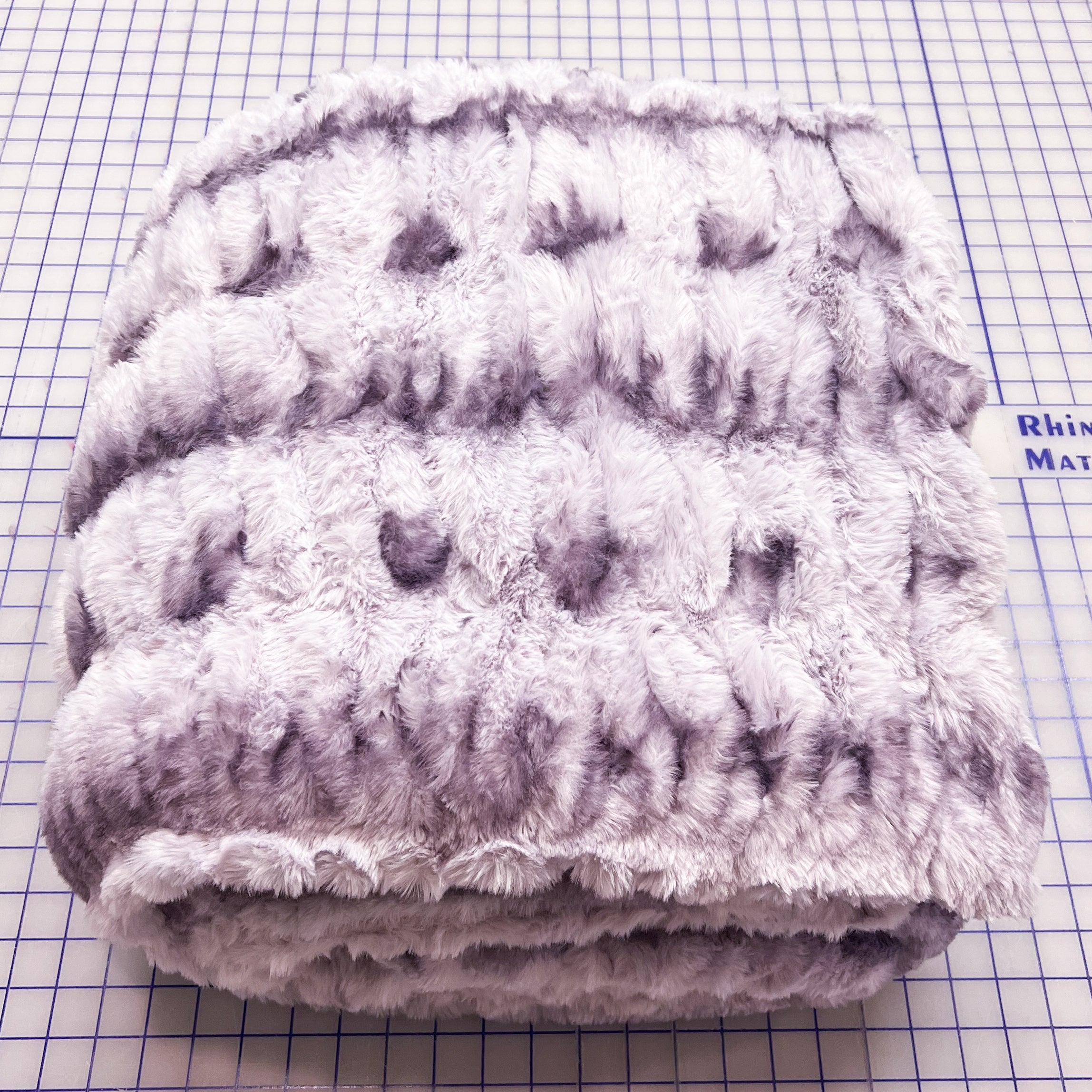 Finished Luxe Luca Sugar Plum Milan Blanket