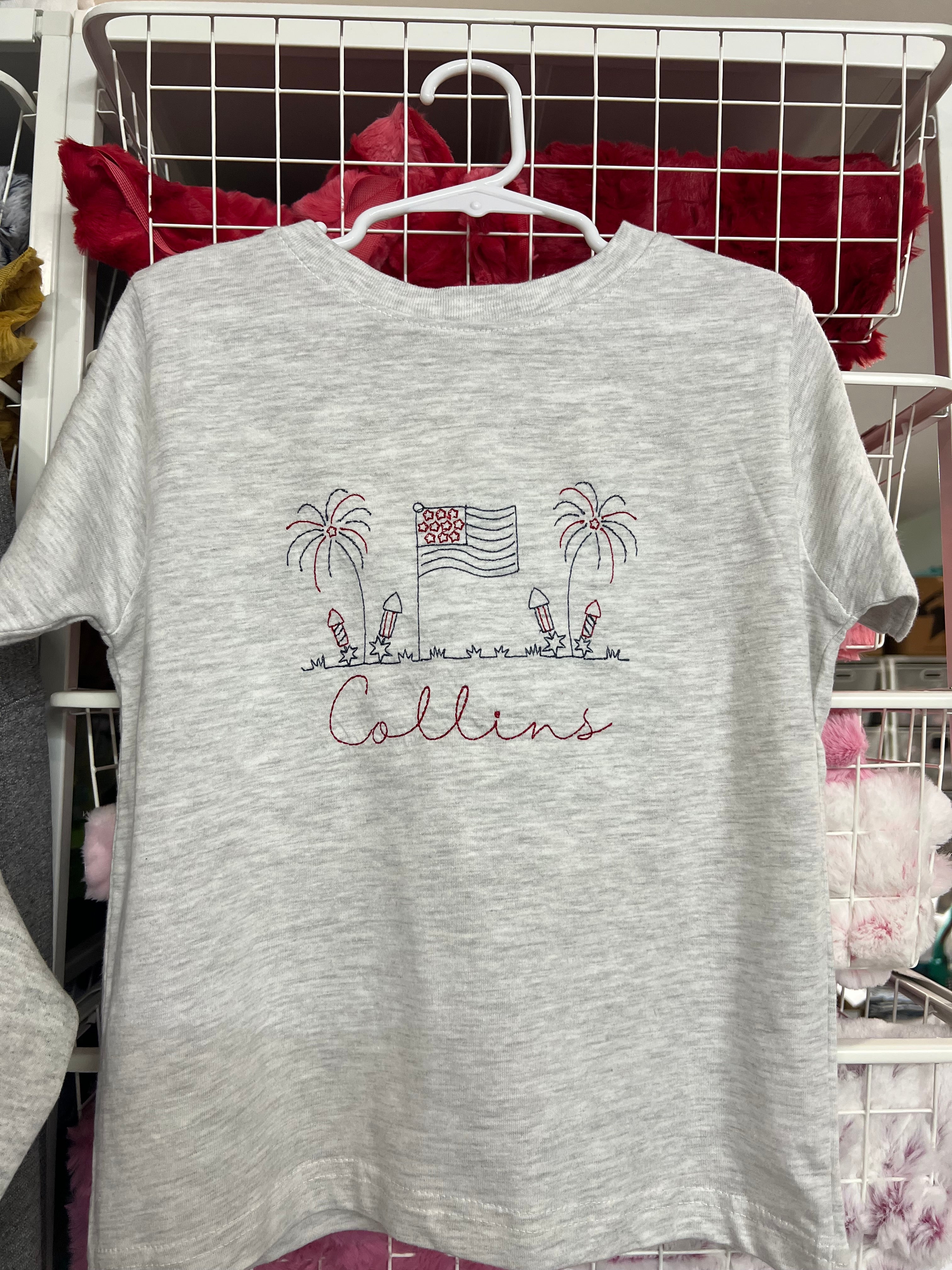 NEW! Baby/Toddler Custom Americana Tees
