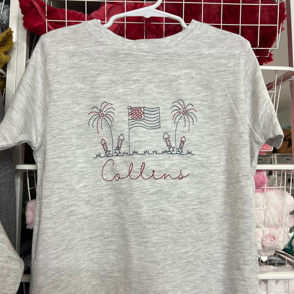 NEW! Baby/Toddler Custom Americana Tees