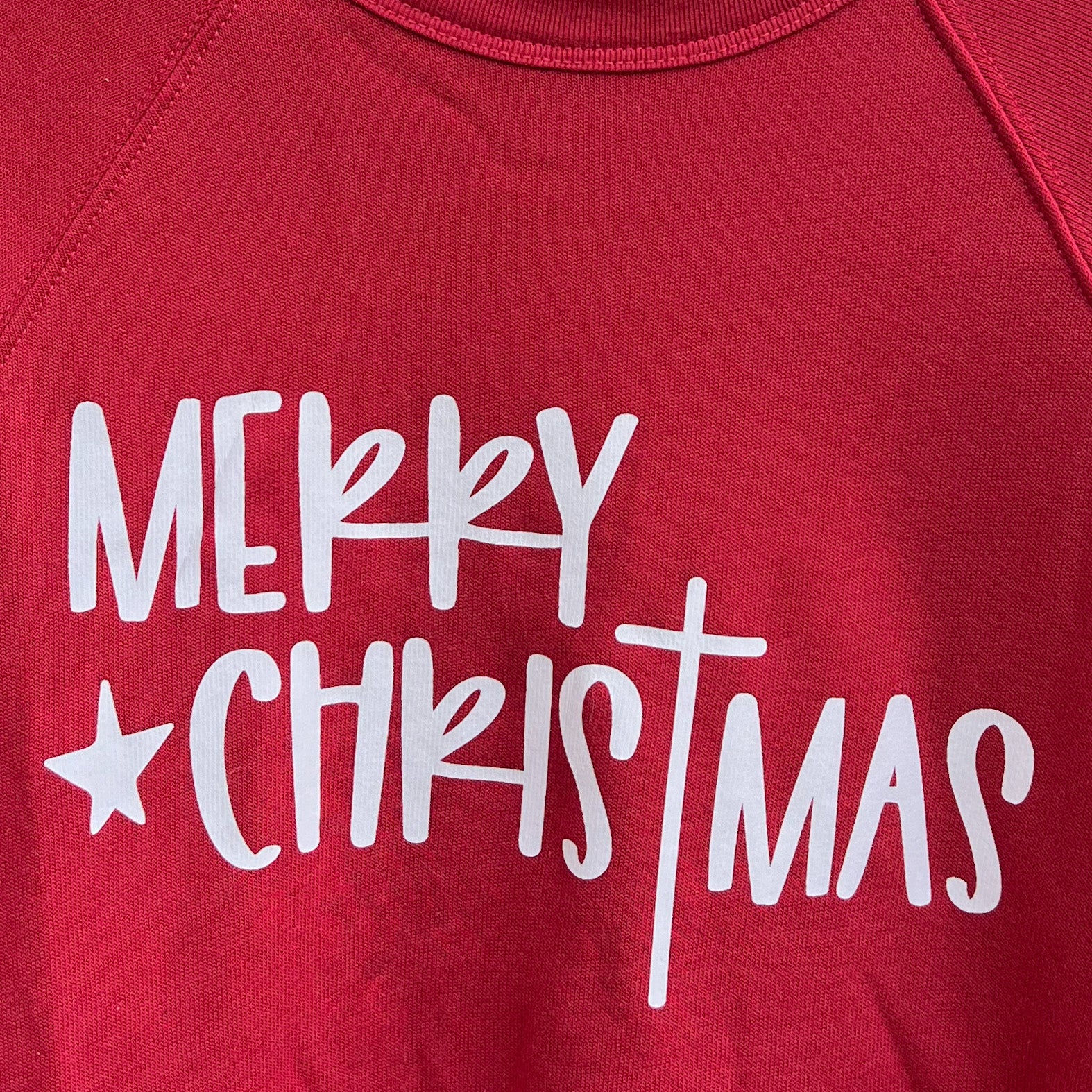 Custom Heat Transfer Christmas/Faith Sweatshirts