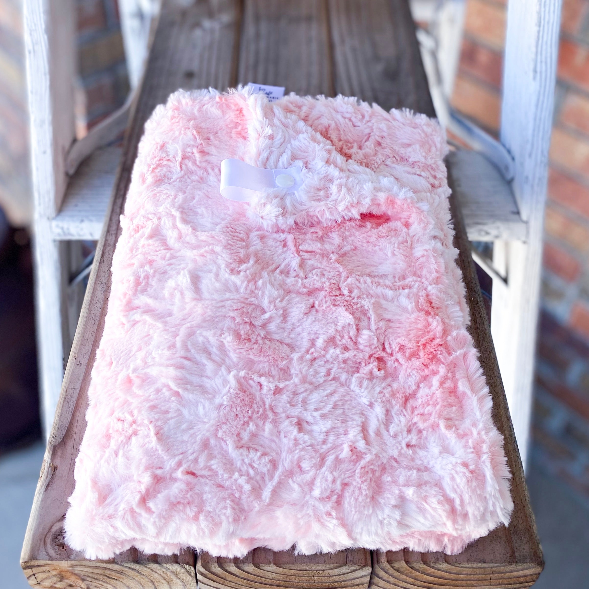 Ready to Ship “Pinks/Corals” Plush Double Luxe Loveys