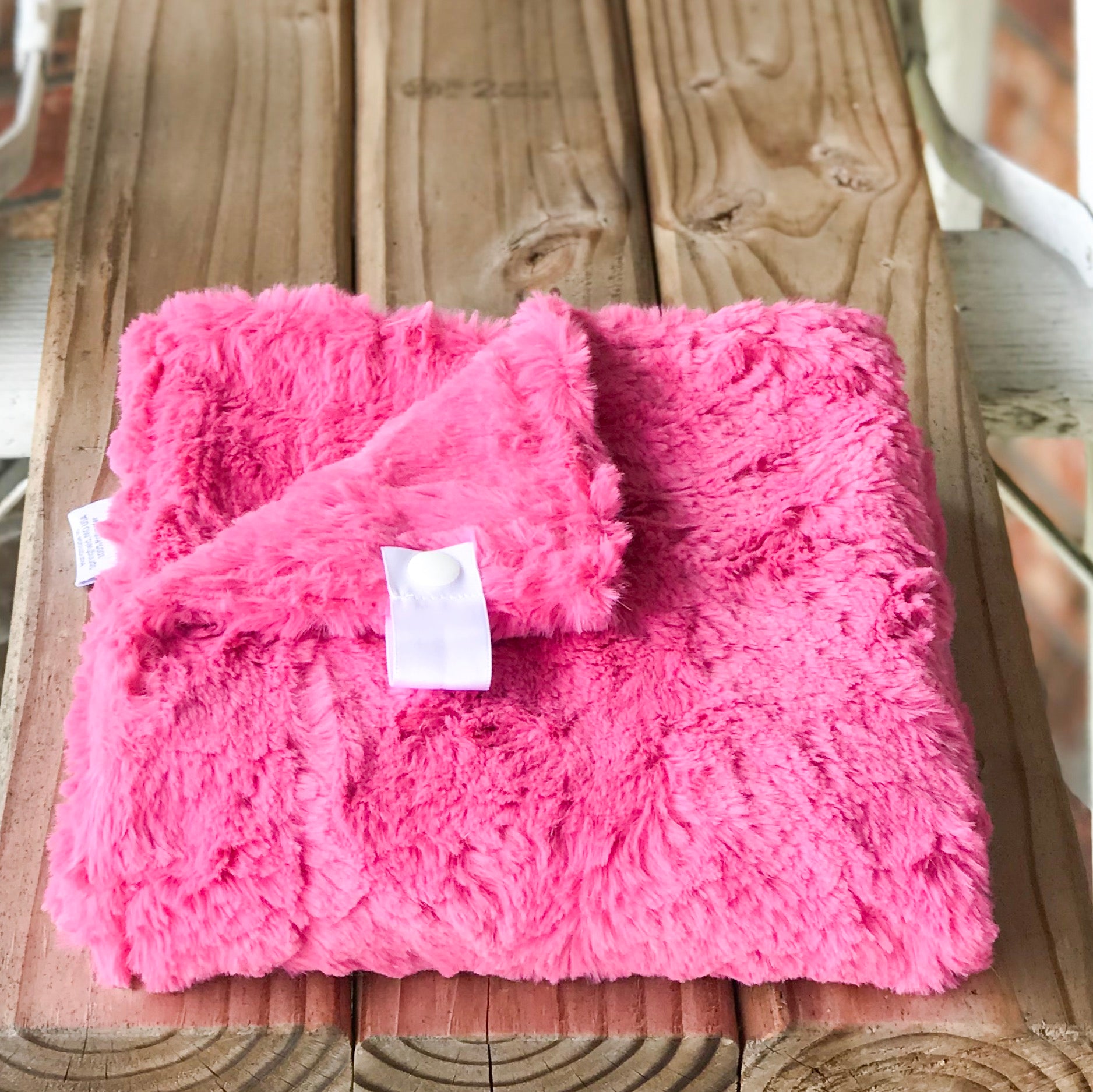 Ready to Ship “Pinks/Corals” Plush Double Luxe Loveys