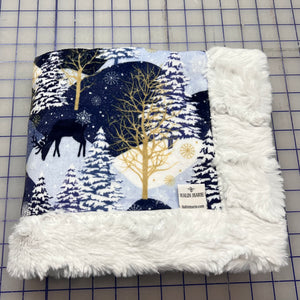 Last Chance! RTS Midnight Deer Luxe Snuggle Blankets