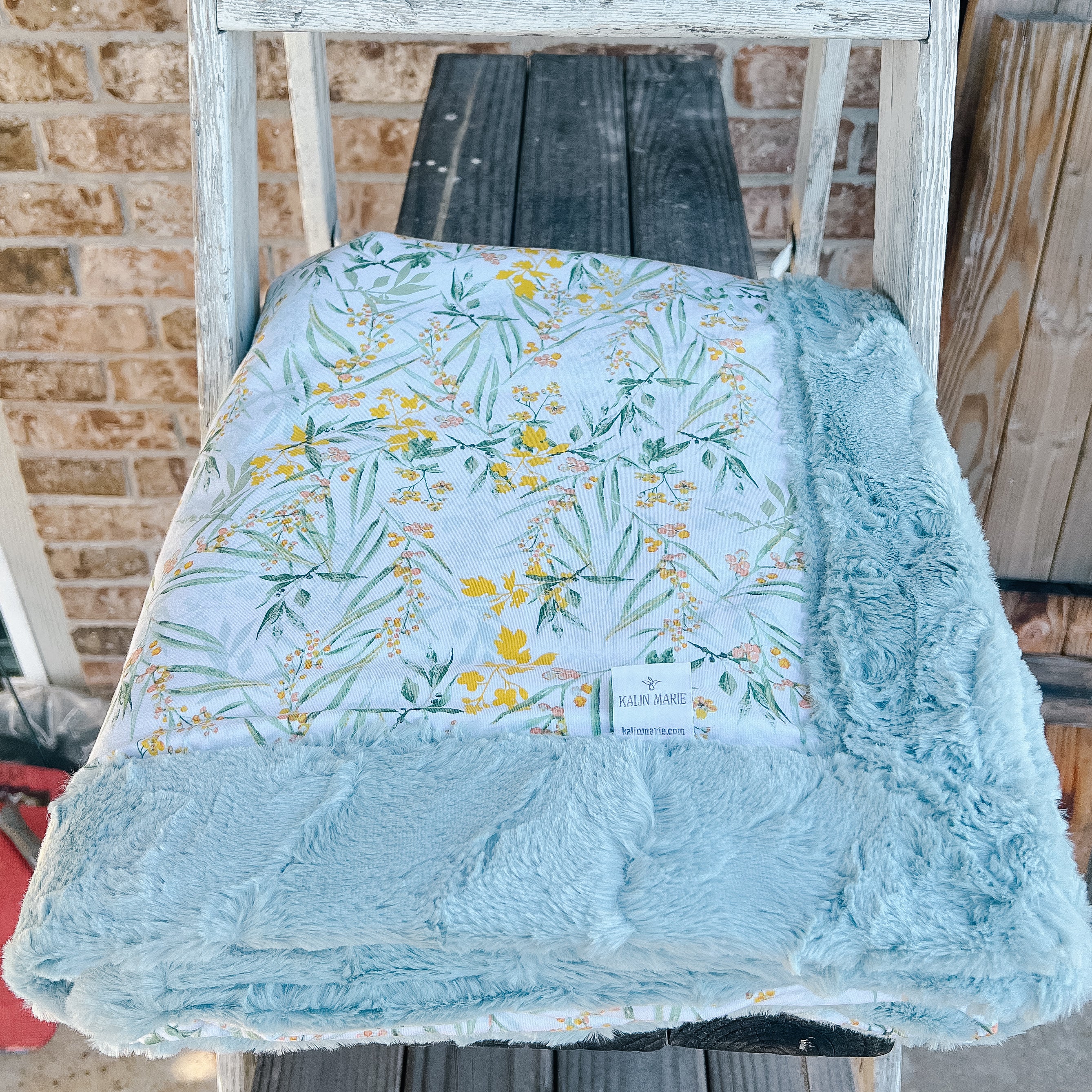 Easy Order Lush Mimosa Cotton Knit Luxe Blanket