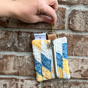 LE Vintage Quilt Coin Purse