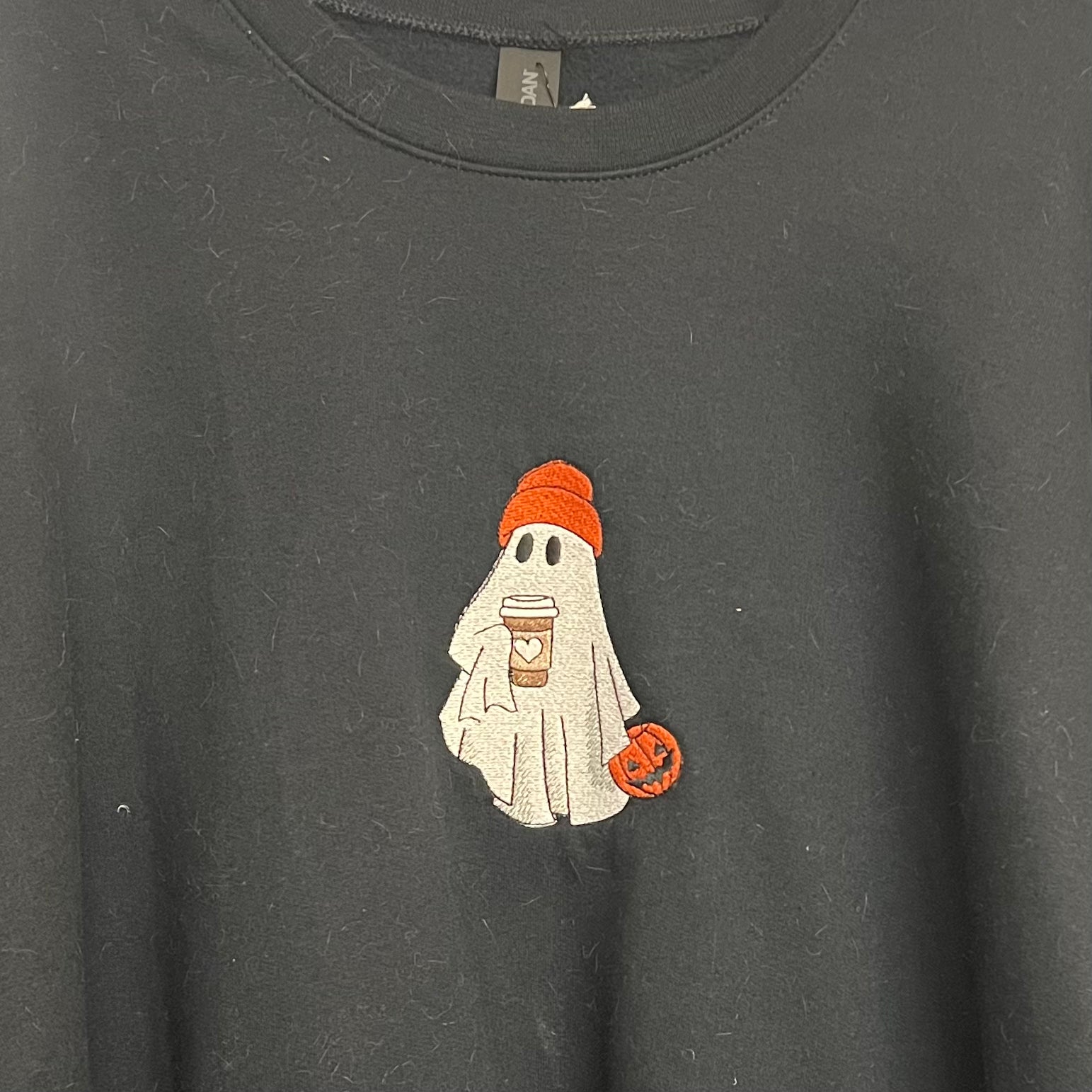RTS! Coffee Ghost EmbroideredSweatshirts