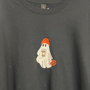 RTS! Coffee Ghost EmbroideredSweatshirts