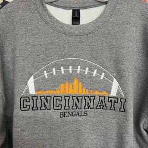 NEW! Football Cityline Embroidered Sweatshirts