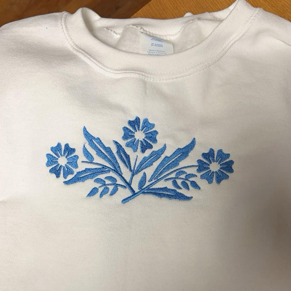 NEW! Vintage Corningware Cornflower Sweatshirts!