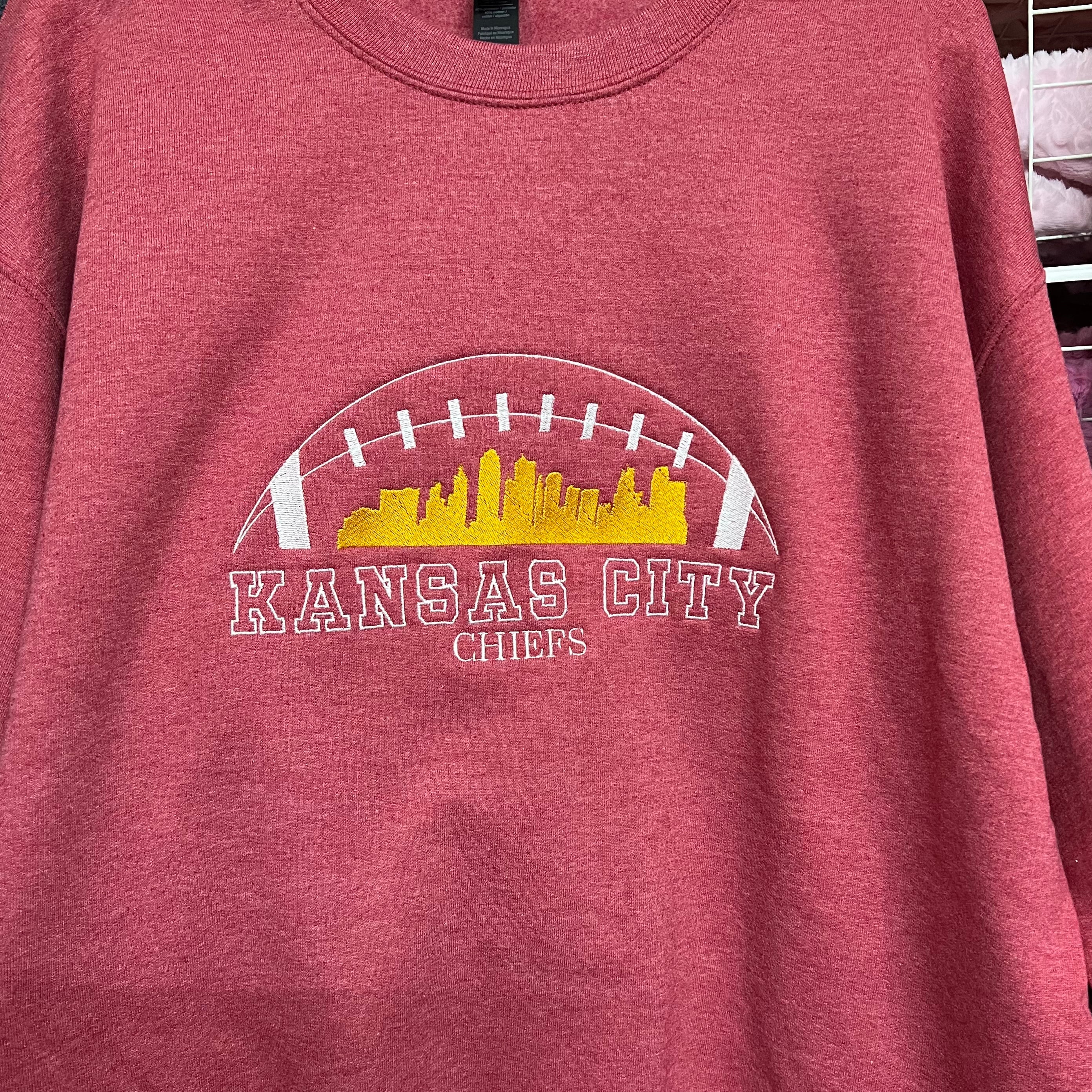 NEW! Football Cityline Embroidered Sweatshirts