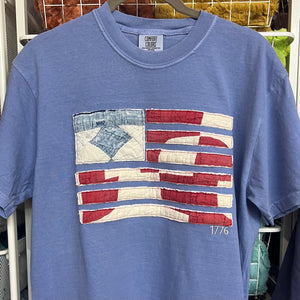 NEW! Flag Quilt Appliqued Tees & Sweatshirts