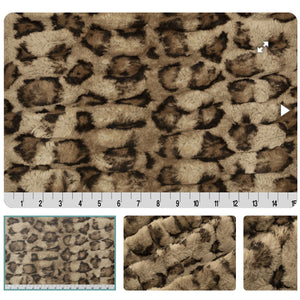 LE Easy Order Acorn Leopard Milan Double Luxe Blanket