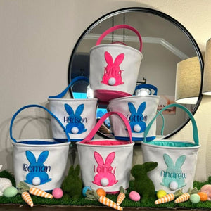 Personalized Bunny Easter Basket