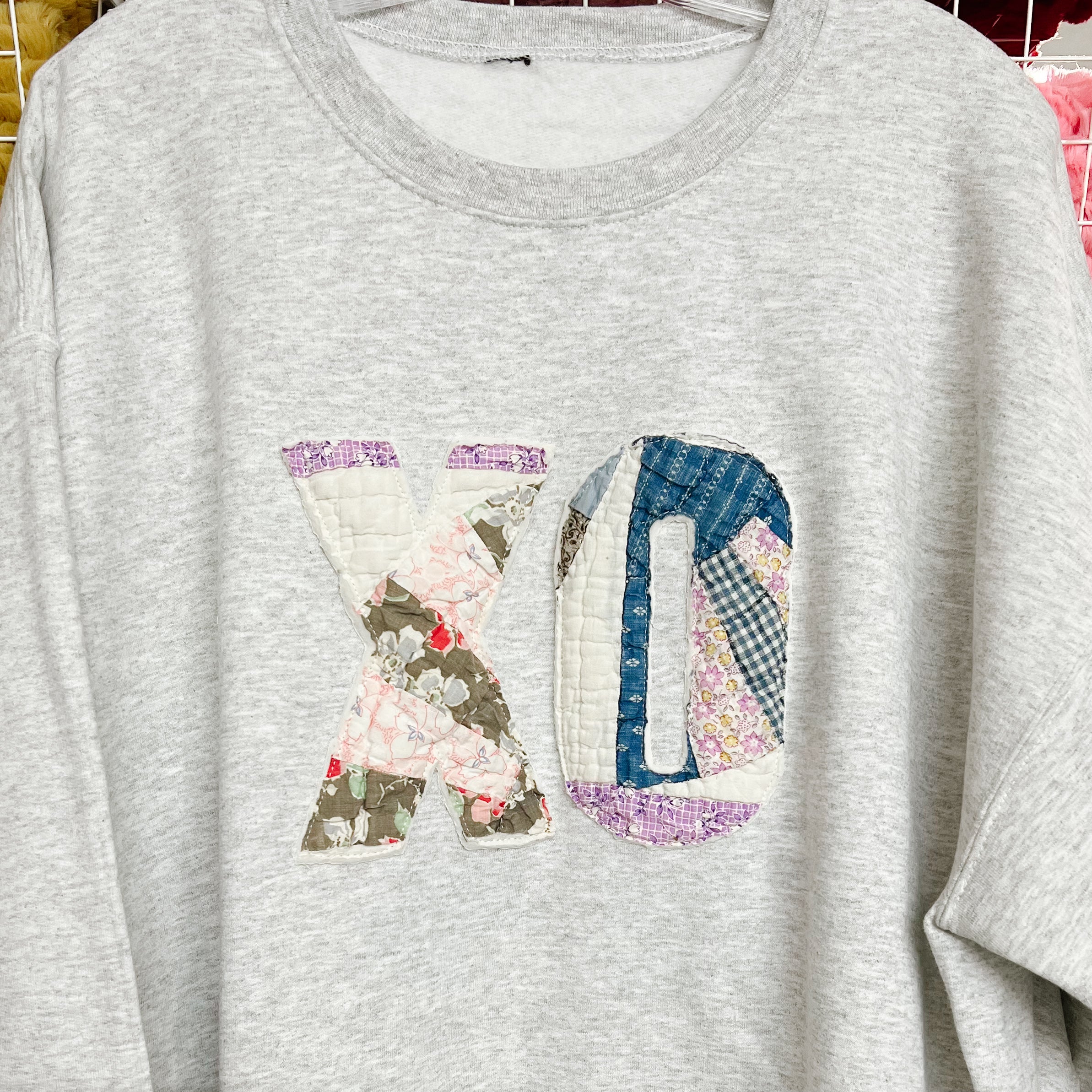 NEW! LE Scrappy Quilt 1-4 Custom Sweatshirts!