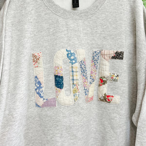 NEW! LE Scrappy Quilt 1-4 Custom Sweatshirts!