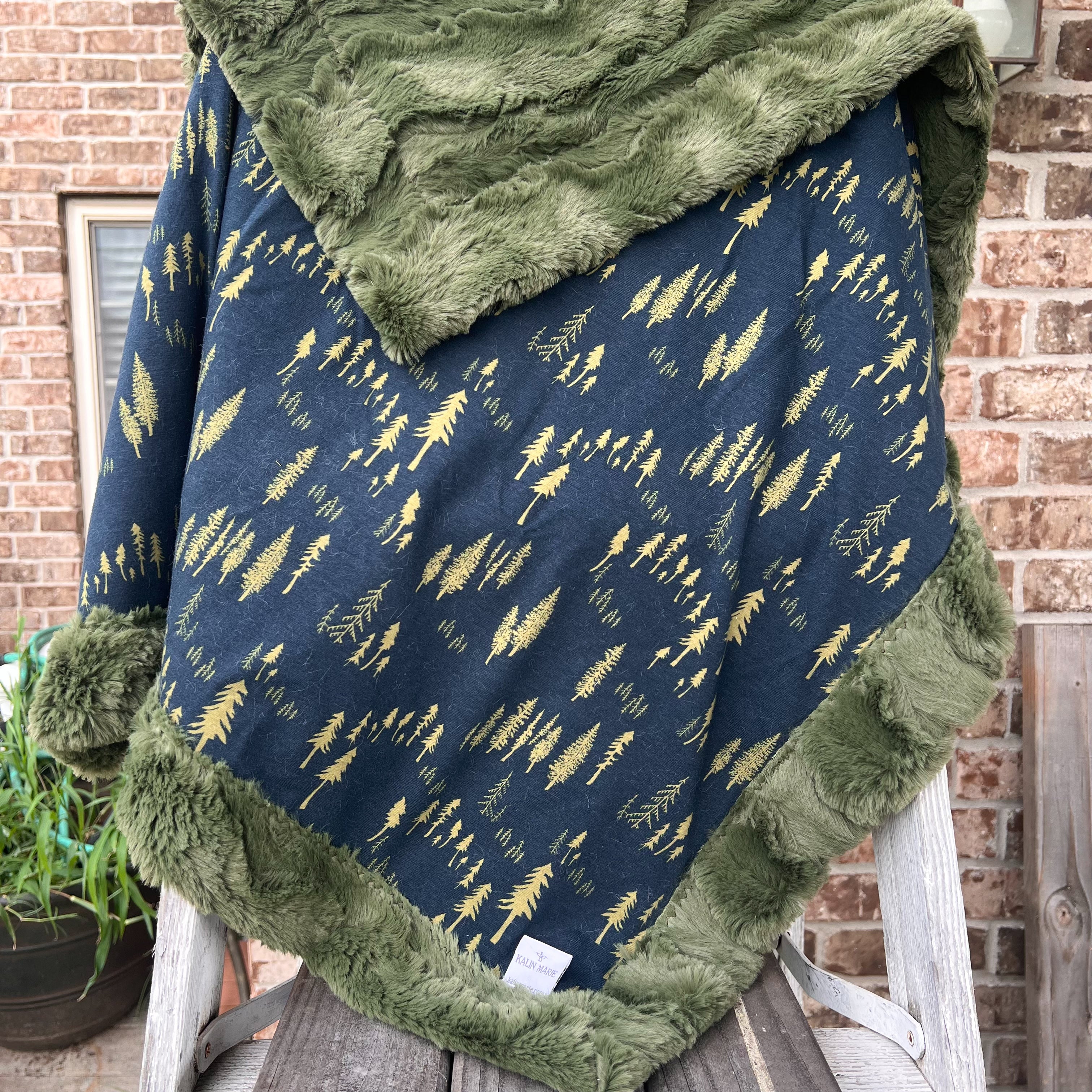 RTS Timberland Cotton Knit Blanket
