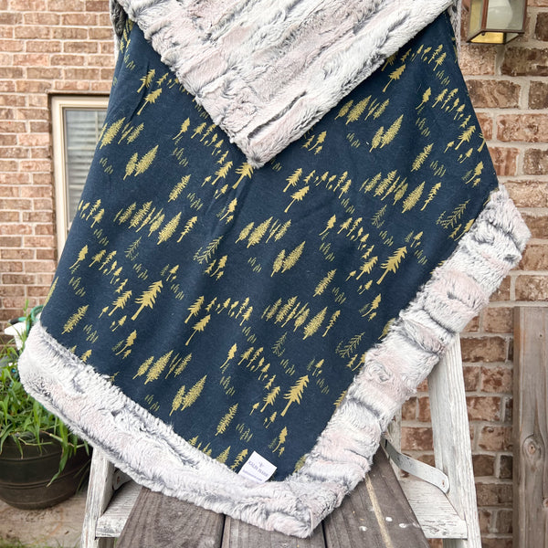 RTS Timberland Cotton Knit Blanket