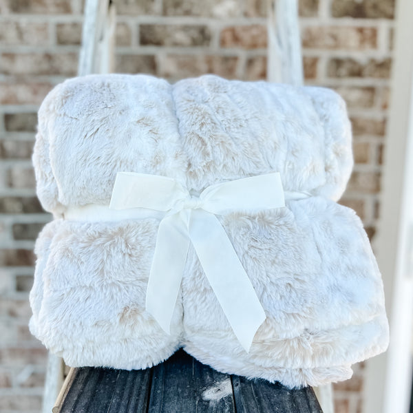 RTS Exclusive Alaskan Bunny Oat Luxe Blanket