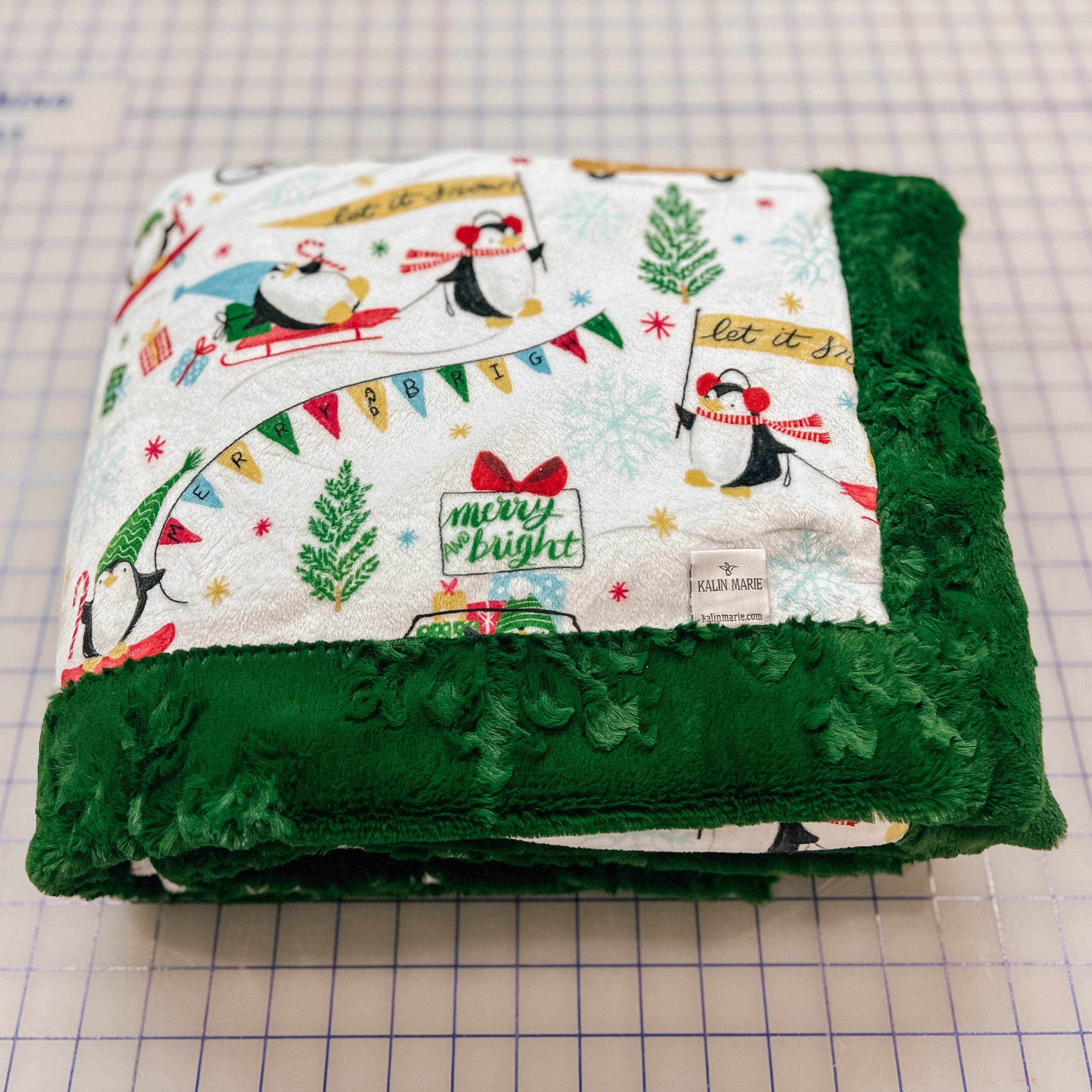 RTS Christmas Print Blankets