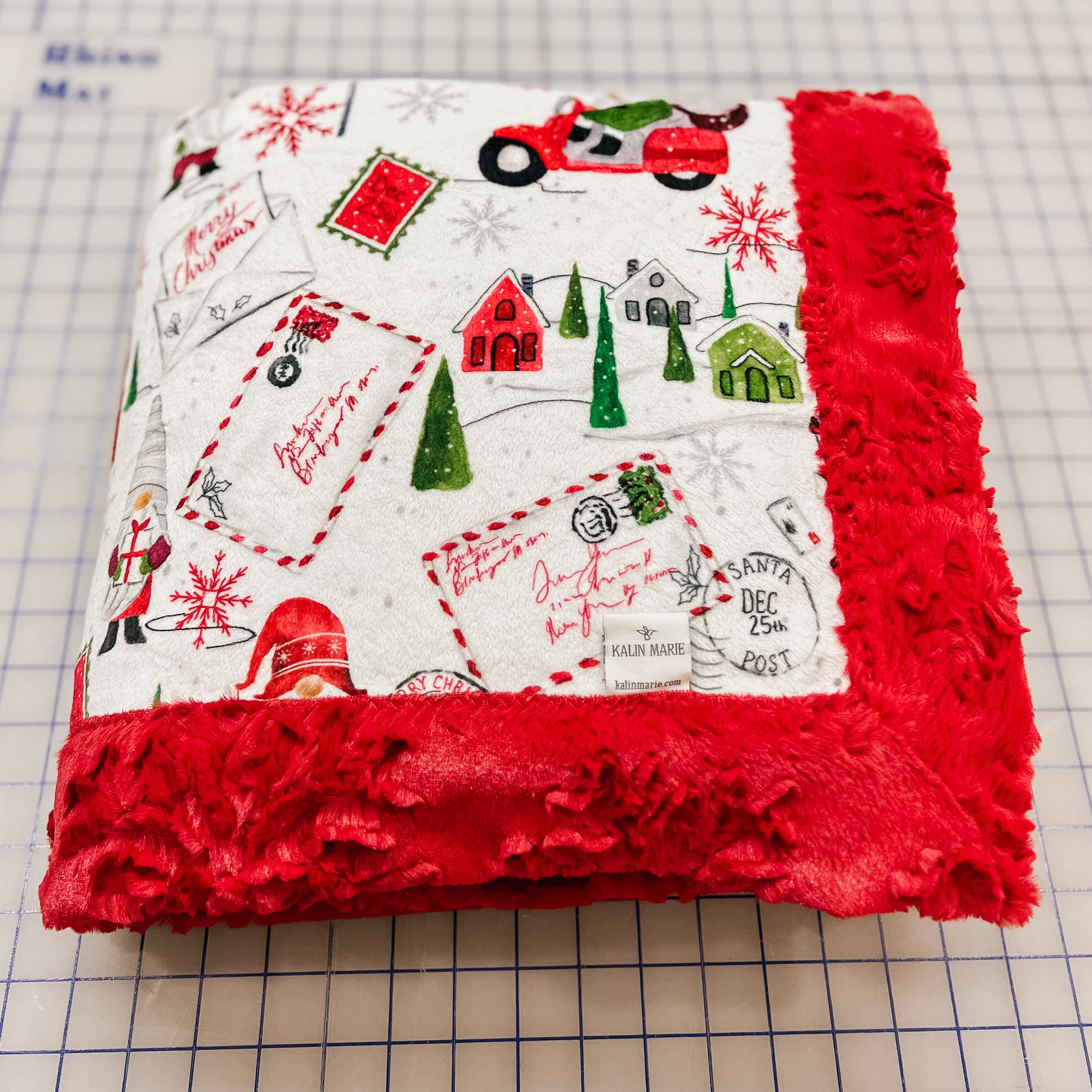 RTS Christmas Print Blankets