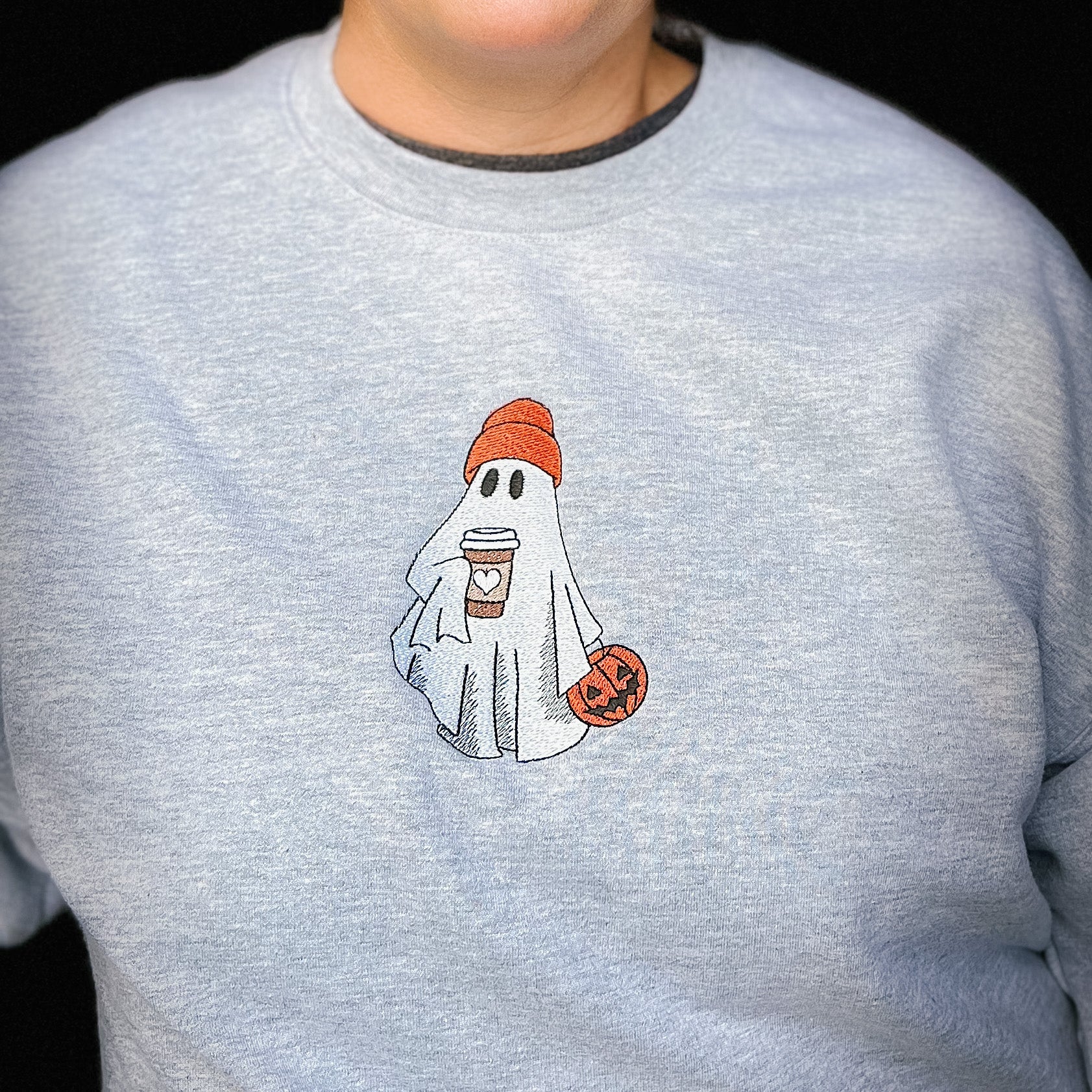 NEW! Iced or Hot Drink Ghost Sweatshirts