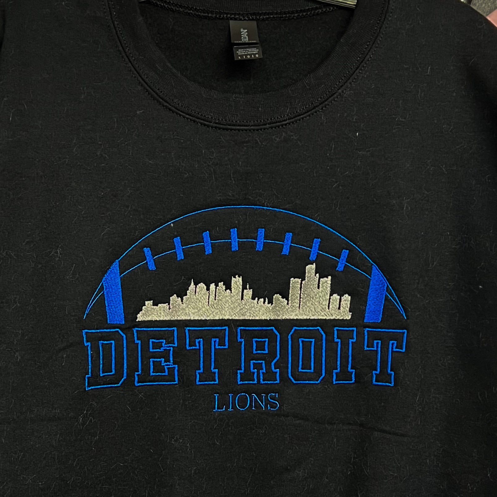 NEW! Football Cityline Embroidered Sweatshirts