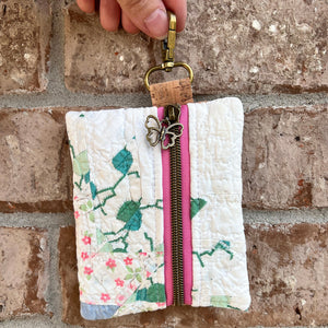 LE Vintage Quilt Coin Purse