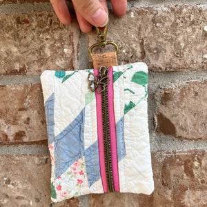 LE Vintage Quilt Coin Purse