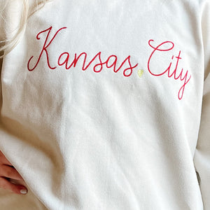 Limited Edition Custom Embroidered Kansas City Hoodies