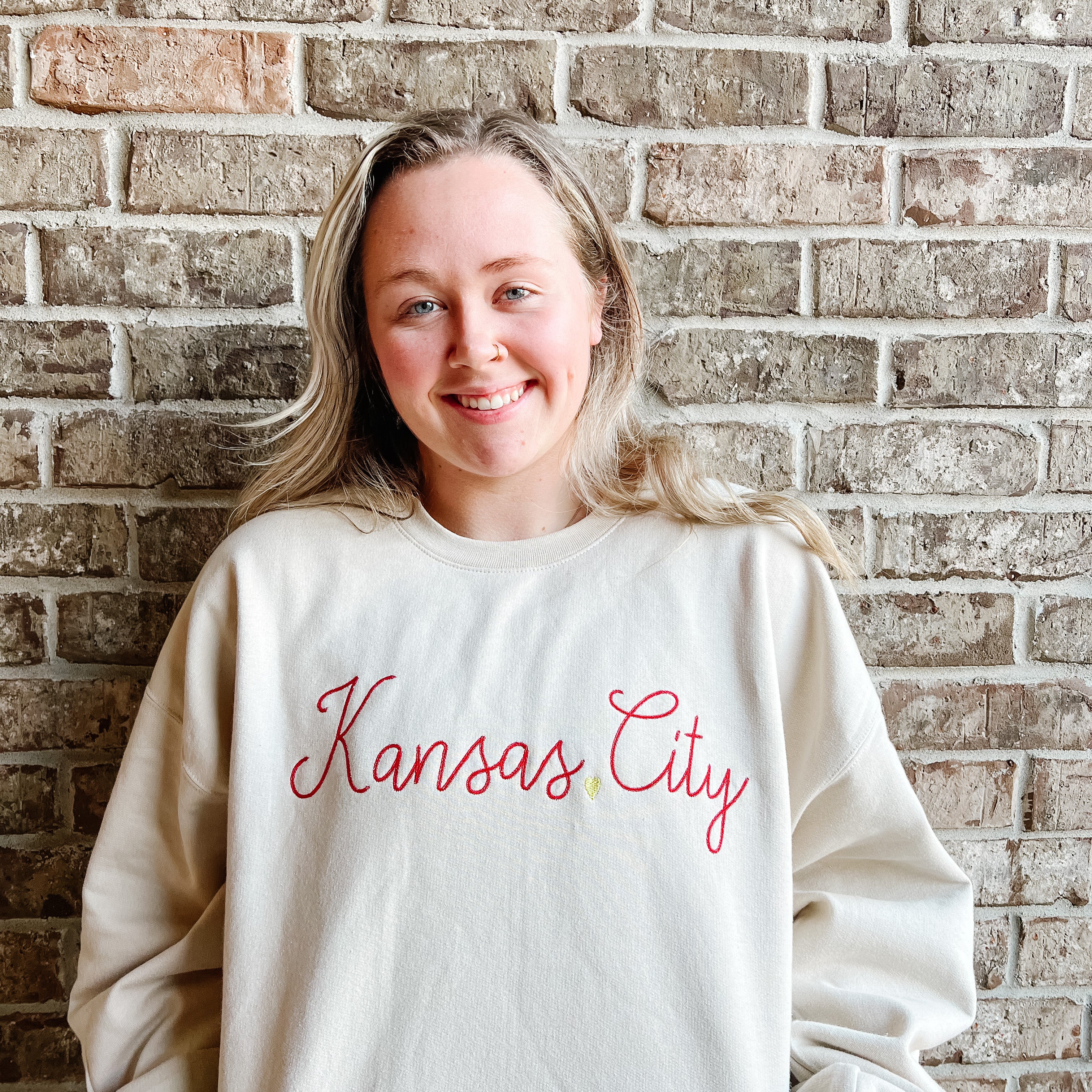 LE Custom Embroidered Kansas City Sweatshirts