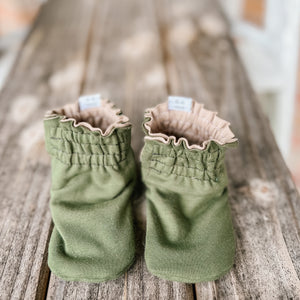 Last Chance! LE Reversible All Knit Booties Ready to Ship