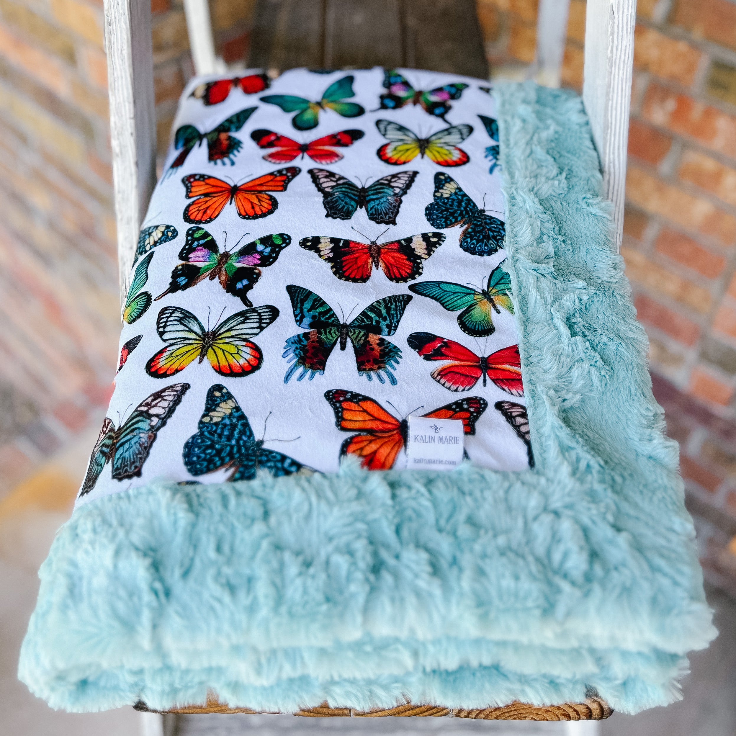 RTS LE Spoonflower Butterfly Blankets