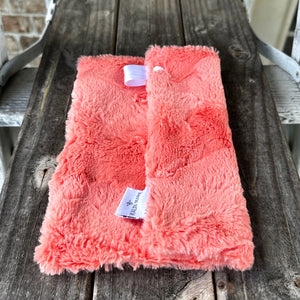 Ready to Ship “Pinks/Corals” Plush Double Luxe Loveys