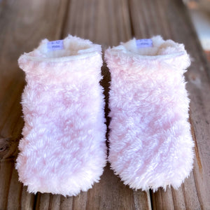RTS Custom Style Booties 6-12 months - 5" Sole