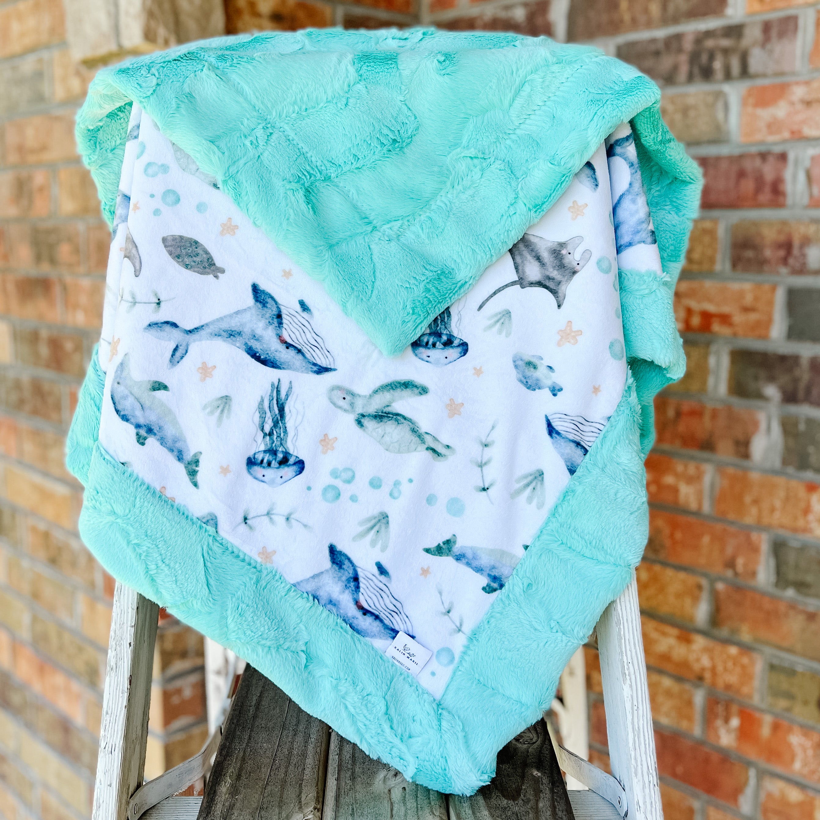 RTS New Under the Ocean Snuggle Blanket