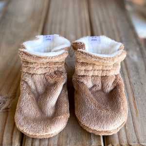 Classic Style Booties 0-6 Months - 4.5" Sole Ready to Ship