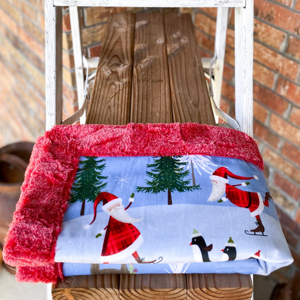 Easy Order North Pole Luxe Snuggle Blanket