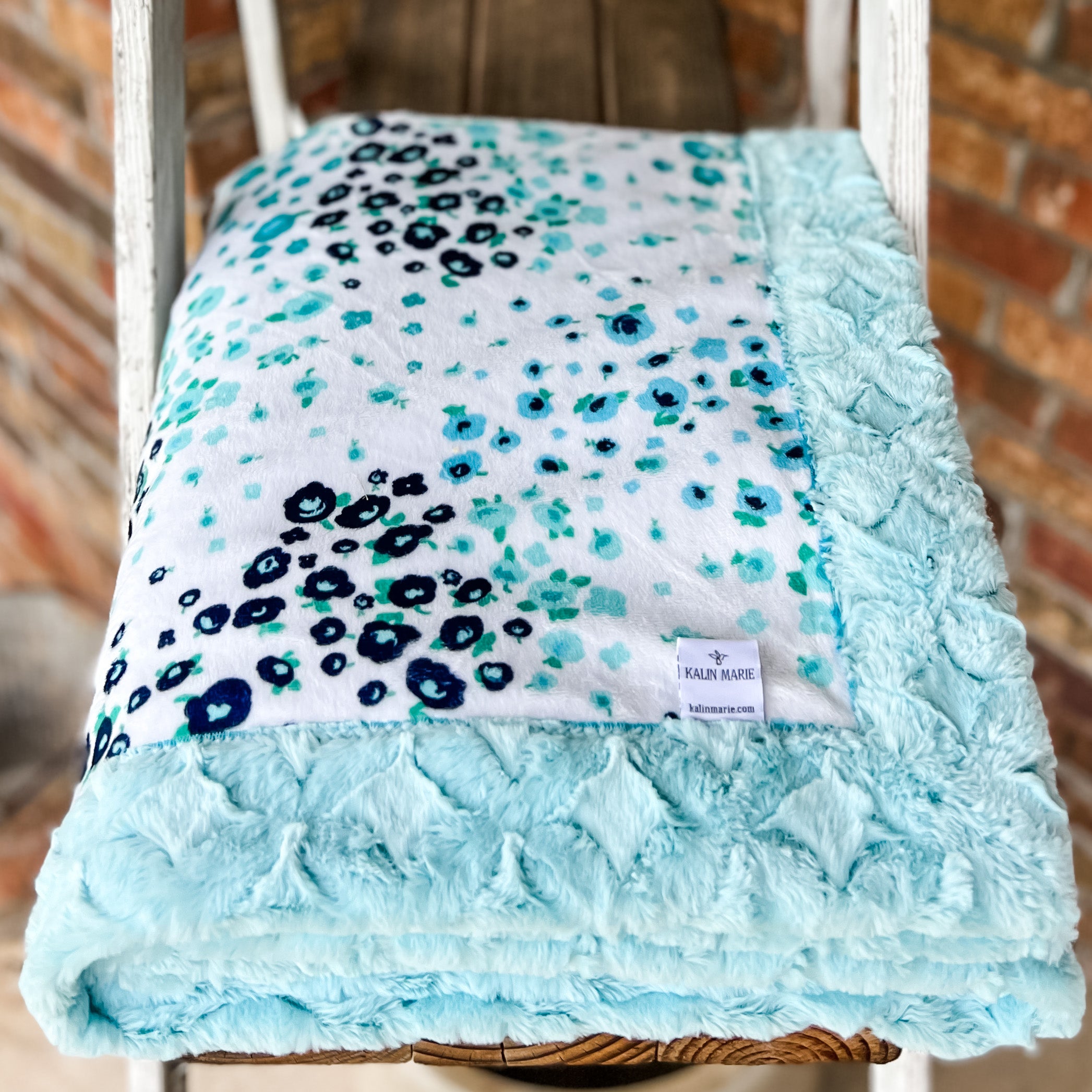 Last Chance! RTS Floral Fields Luxe Snuggle Blankets