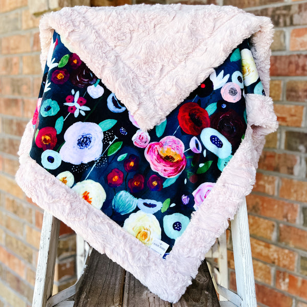 RTS Flower House Luxe Snuggle Blankets
