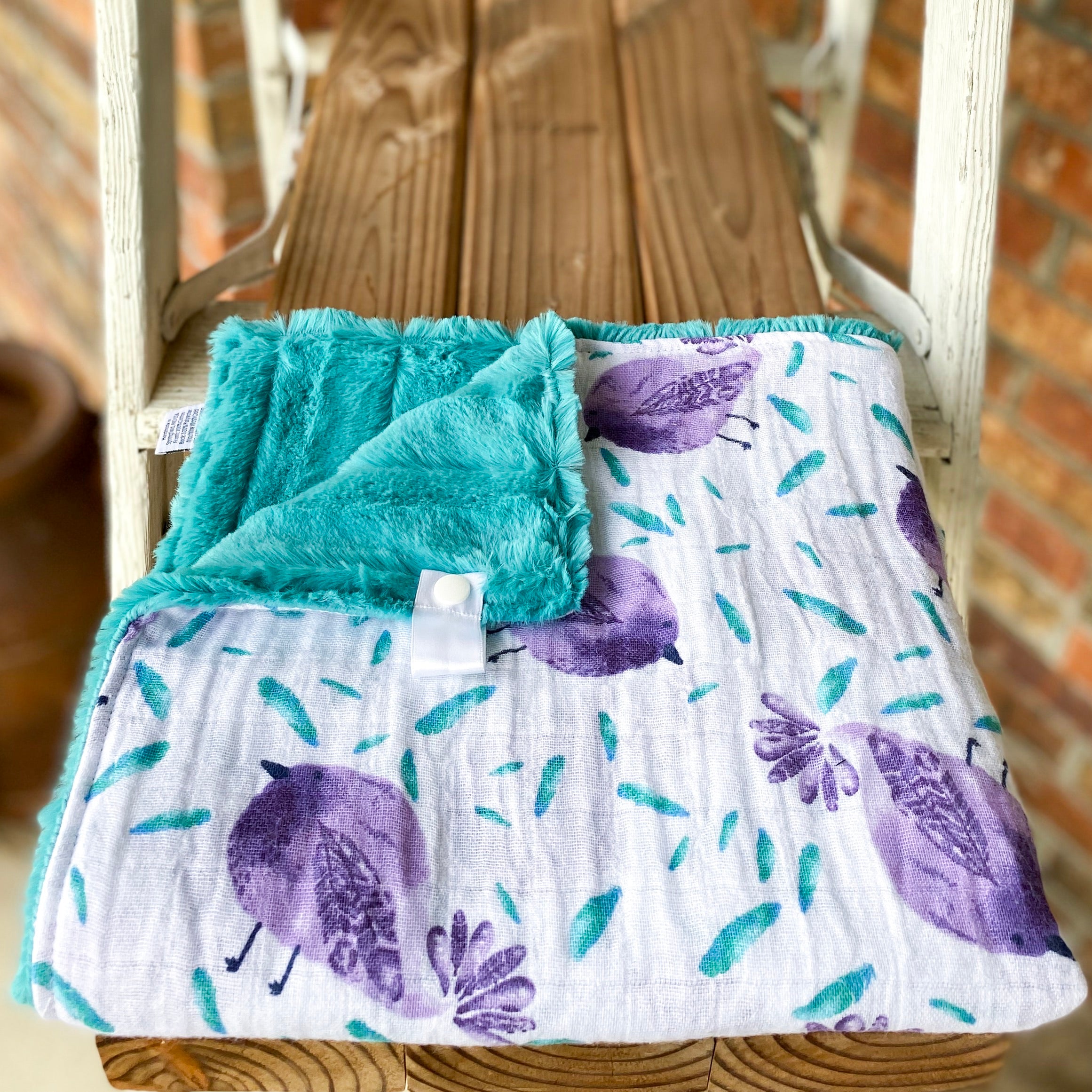 RTS Birdie Lilac Luxe Cuddle Loveys