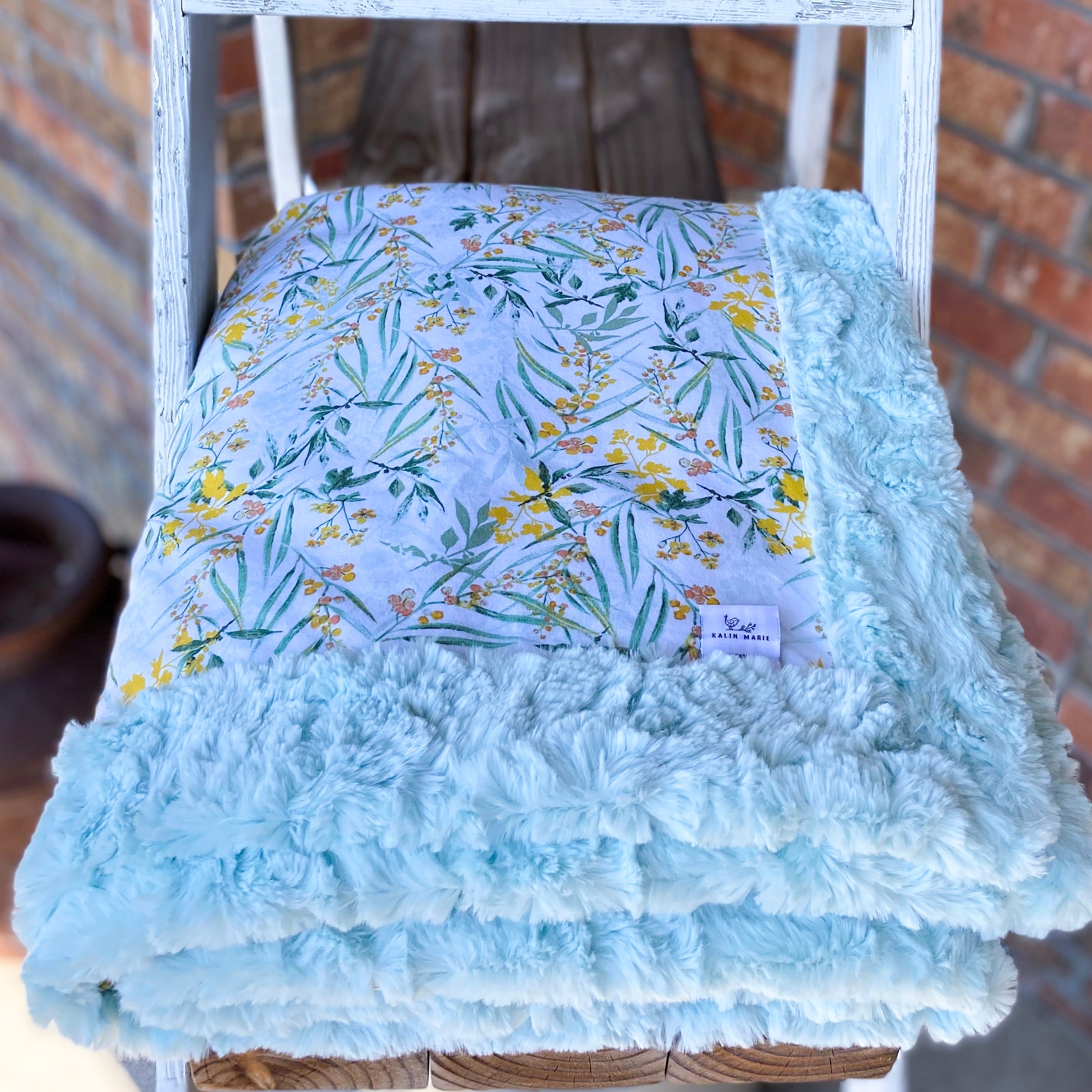 RTS Lush Mimosa Cotton Knit Blanket