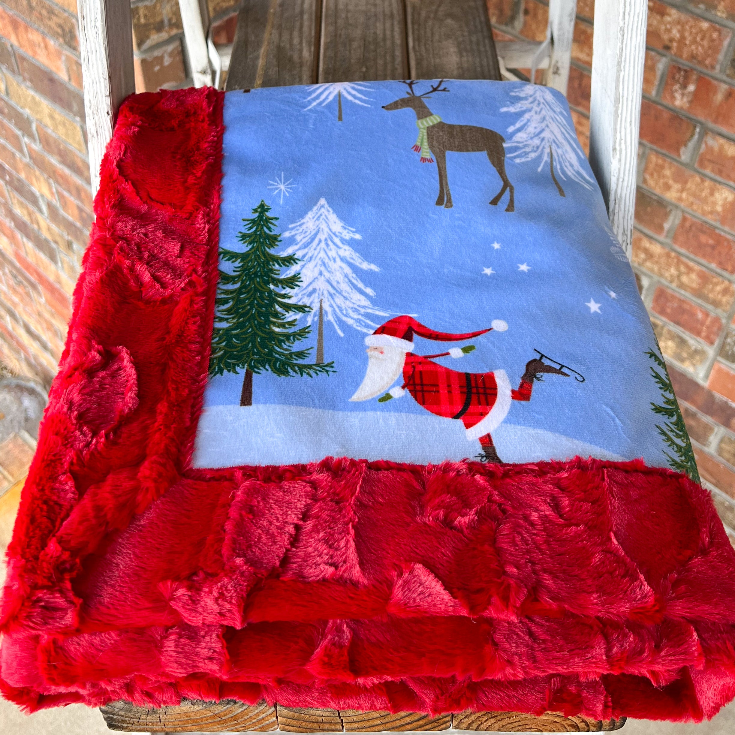 RTS North Pole Luxe Snuggle Blanket
