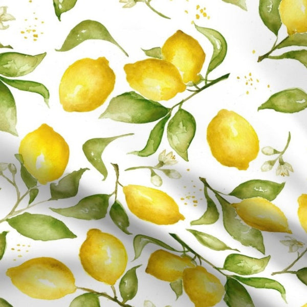 Spoonflower Lemons