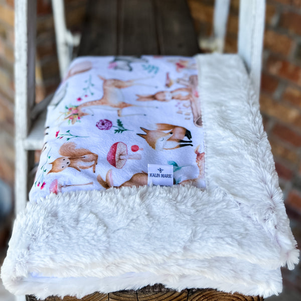 RTS Sweet Darlings & Rosewater Frost Snuggle Blanket